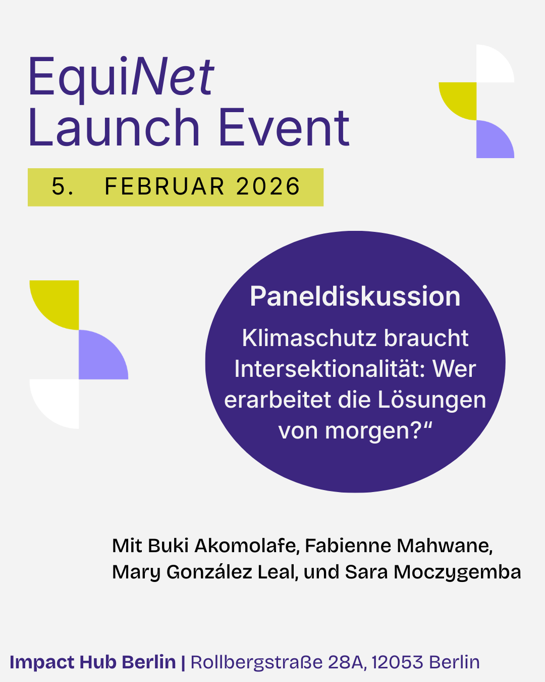 panel: Klimaschutz Poster